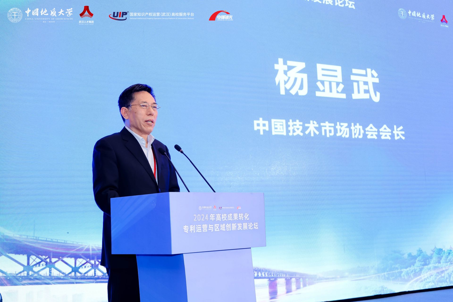 中國技術(shù)市場協(xié)會(huì)會(huì)長、科技部成果轉(zhuǎn)化與區(qū)域創(chuàng)新司原一級巡視員楊顯武.jpg.jpg